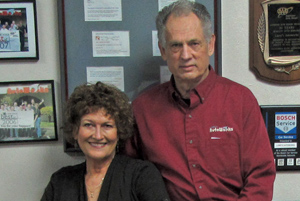 “what i’ve realized is that i have to constantly understand that things are going to change and that i have to change. if i don’t constantly try to improve something all the time and learn a  little more, before long i’m going to be standing there wondering what happened to the business.” — larry moore, owner, pictured here with wife laurie